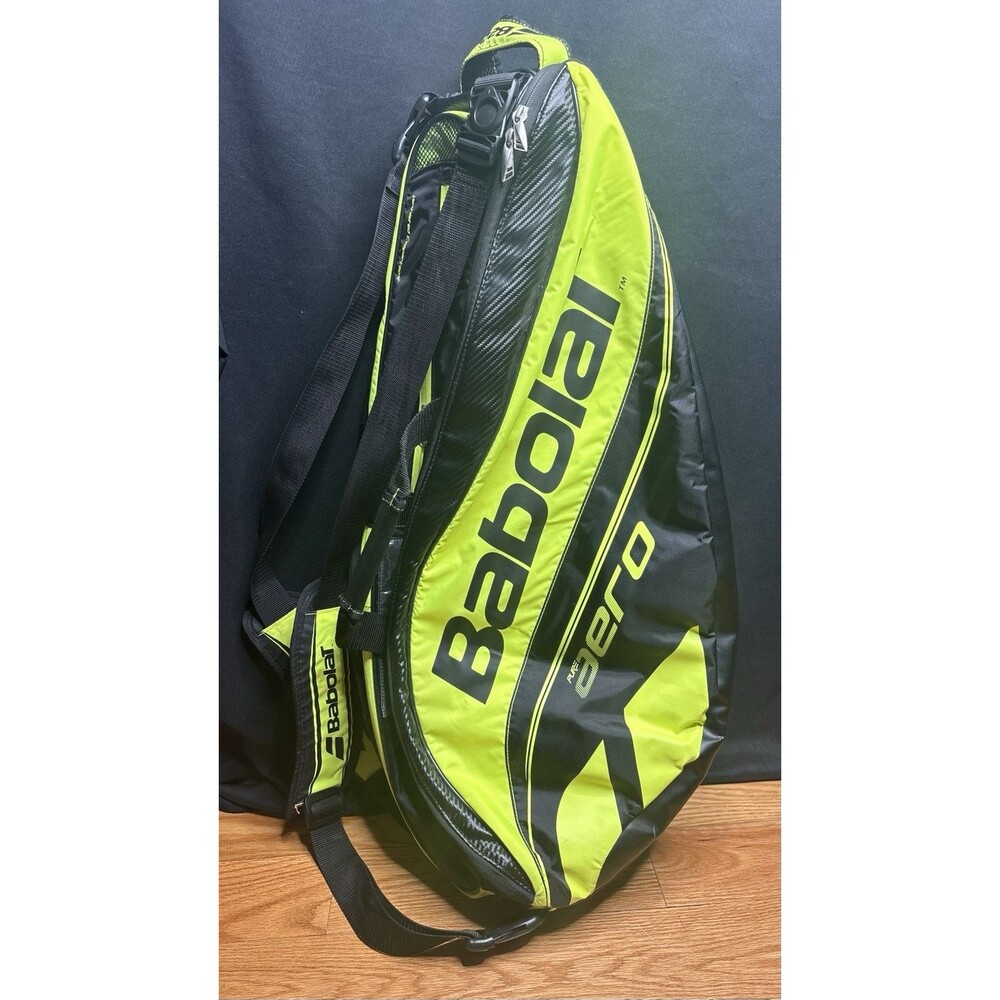 Babolat Pure Aero 6 Tennis Racquet Storage Bag W/ Thermal Pouch Shoulder Strap